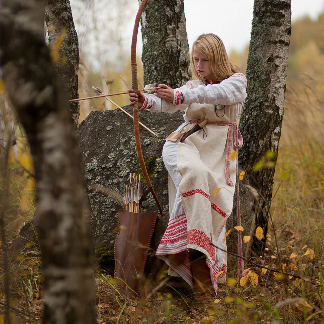 Sexy photo Girls in Slavic costumes in Barquisimeto